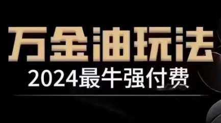 2024最牛强付费，万金油强付费玩法，干货满满，全程实操起飞（更新12月）-百盟网