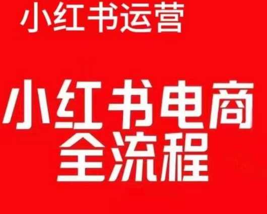 红薯电商实操课，小红书电商全流程-百盟网