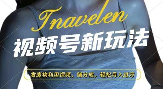 视频号新玩法，废物利用视频，撸分成收益，轻松月入过W【揭秘】-百盟网