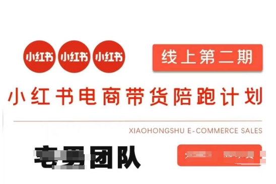小红书电商带货课2期，月利润20个的小红书电商的有货源，无货源，虚拟产品，付费投流等整套玩法-百盟网