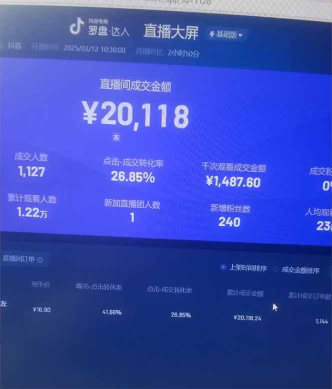 图片[3]-日赚6000+！抖音小时达Ai无人直播躺赚新风口，0门槛吃官方亿级流量！-百盟网