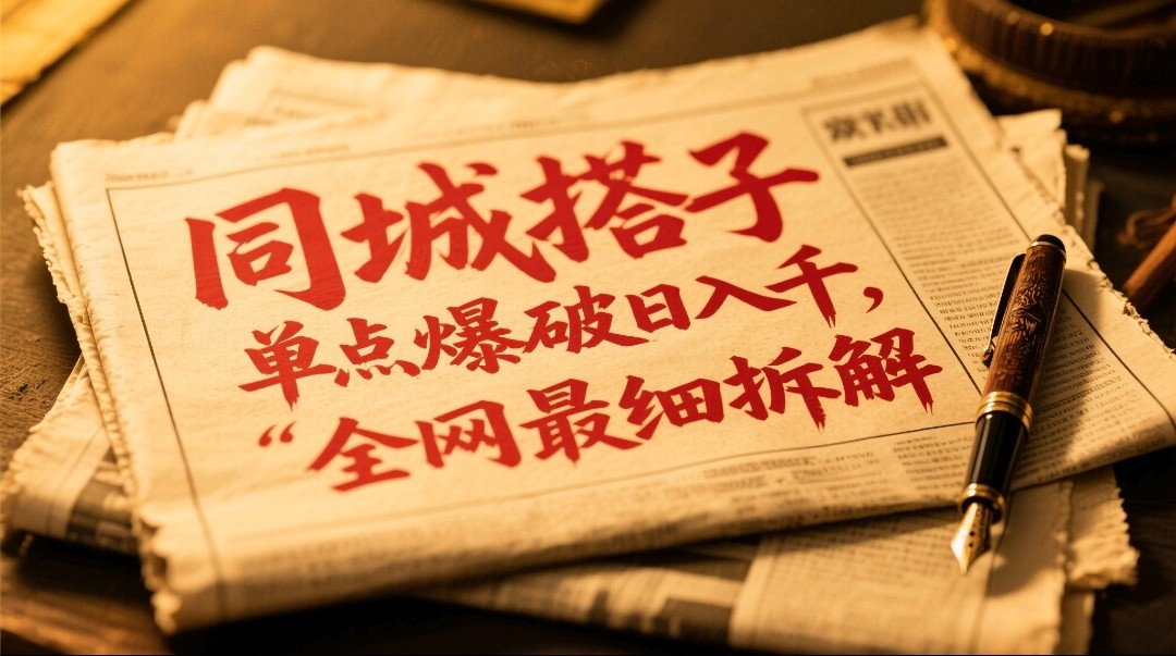 同城搭子群19.9单点爆破日入千，搭子组局月入万，全网最细拆解-云创网