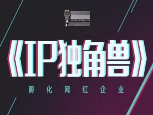 IP独角兽，孵化网红企业，ip教程-优创网