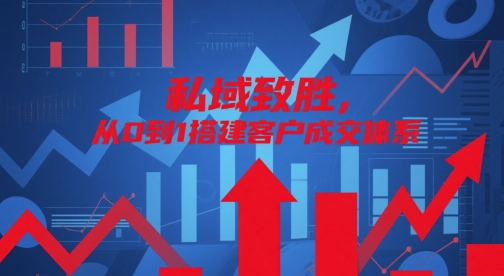 私域致胜，从0到1搭建客户成交体系-源创智汇网