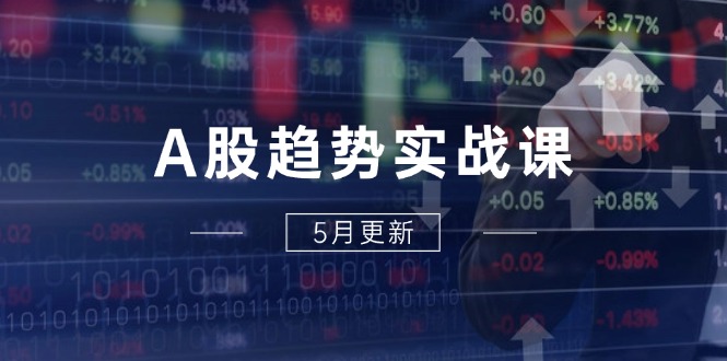 A股趋势实战课：主力动向+政策红利，2025全年策略5月更新-百盟网168