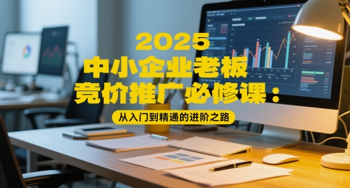 2025中小企业老板竞价推广必修课：从入门到精通的进阶之路-时光资源网
