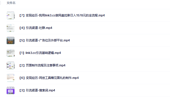 link3.cc聚合链接引流，日引流50＋精准粉-百盟网
