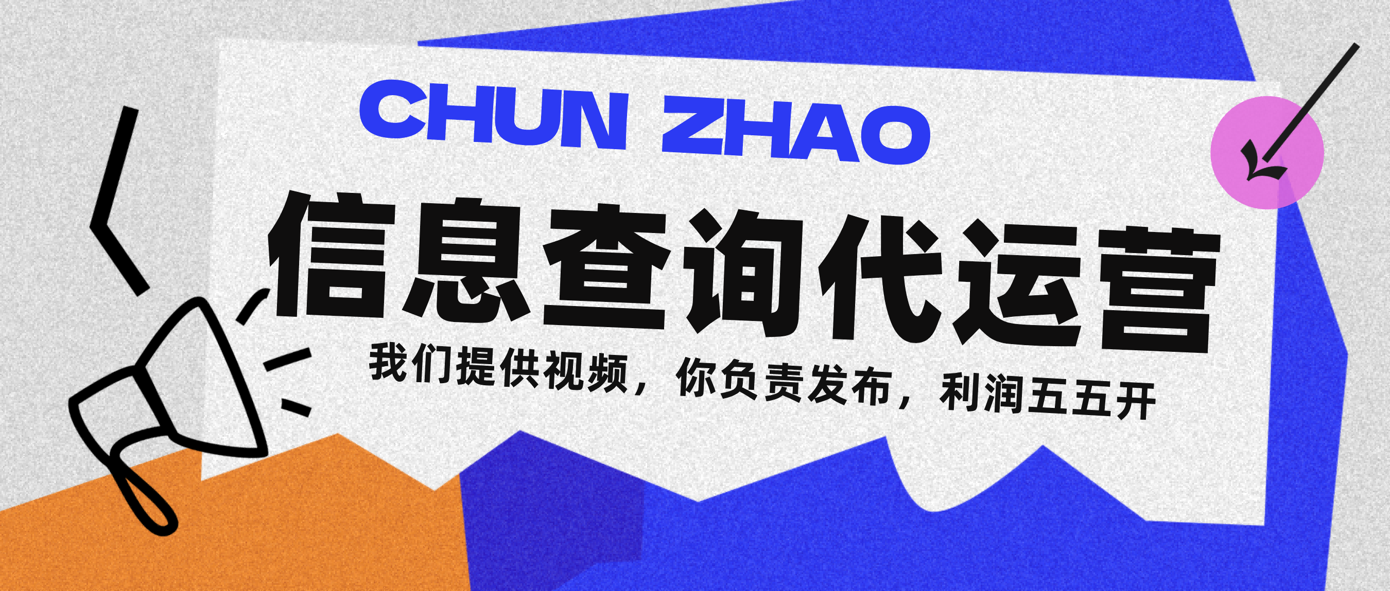 信息查询代运营小众蓝海爆款项目，每天发发视频，单日稳定变现500+-百盟网