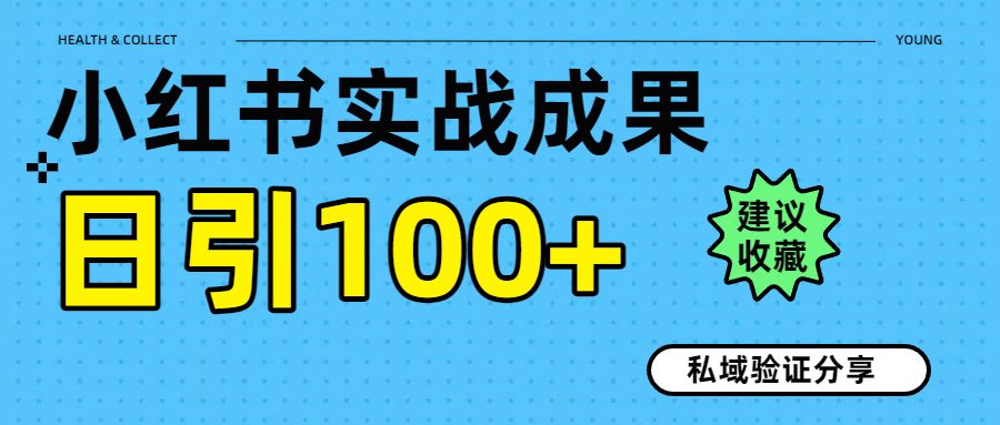 实战成果！小红书图文引流日引100+私域流量经验分享-百盟网