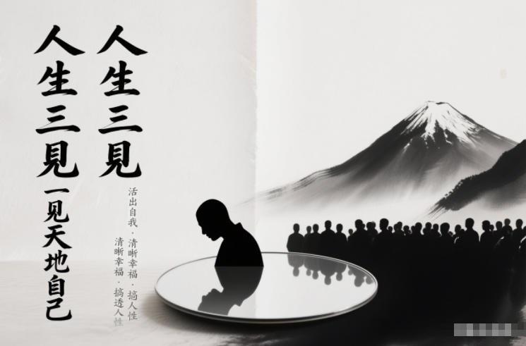 人生三见一见天地见众生见自己，活出自我拥有清晰幸福人生，搞透人性-百盟网