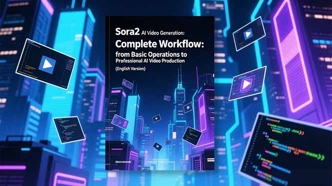 Sora2 AI视频生成的系统教程(英文版-百盟网