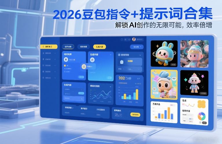 2026豆包指令+提示词合集,解锁AI创作的无限可能,效率倍增-百盟网