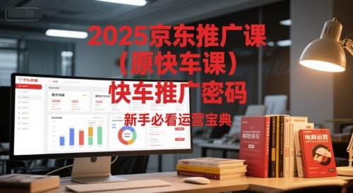2025京东推广课(原快车课)解锁京东快车推广密码，新手必看运营宝典-百盟网