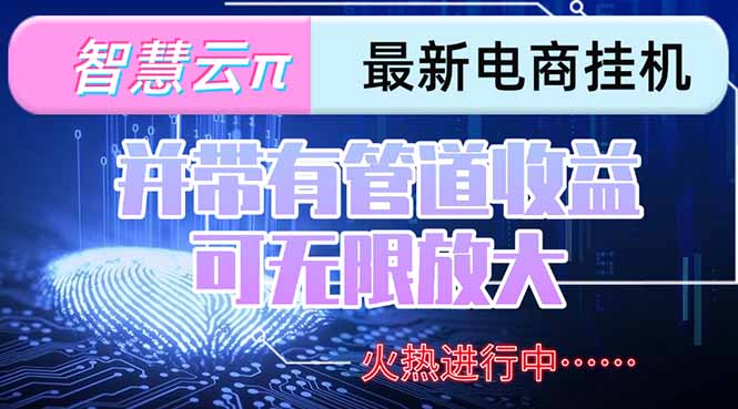 智慧云π电脑挂机单机每天收益300—500+ 并带有团队管道收益 可无限放大-百盟网
