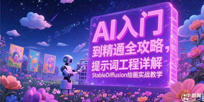 AI入门到精通全攻略，提示词工程详解，StableDiffusion绘画实战教学-百盟网