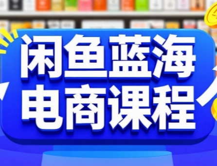 闲鱼蓝海电商课程，手把手助你快速上手，轻松实现闲鱼稳定盈利-百盟网