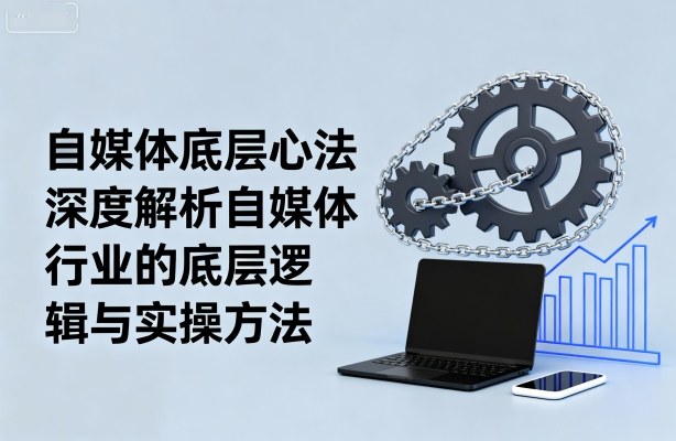 自媒体底层心法，深度解析自媒体行业的底层逻辑与实操方法-百盟网