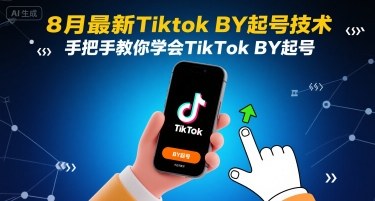 8月最新Tiktok搬运起号技术，手把手教你学会TikTok搬运起号-创盟网
