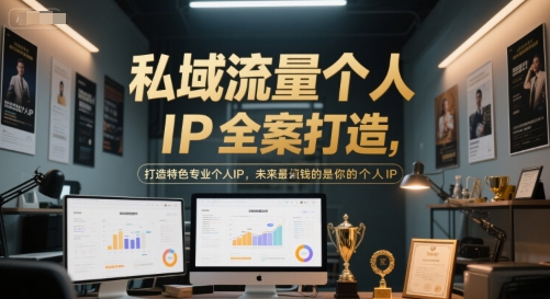 私域流量个人IP全案打造，打造特色专业个人IP，未来最值钱的是你的个人IP-百盟网