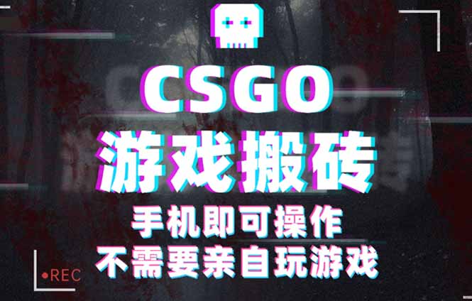 CSGO游戏挂机捡漏,单日扫货500+,年底小高峰上车可吃肉,手机即可操作…-百盟网