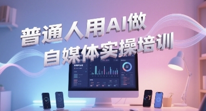 普通一个人用AI做自媒体，助你轻松开启AI自媒体创作之路-百盟网