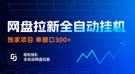 网盘拉新全自动挂G，独家技术，操作简单，自动完成拉新任务，单窗口3张【揭秘】-百盟网