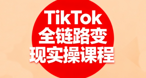 小杨老师·TikTok全链路变现实操课程-百盟网