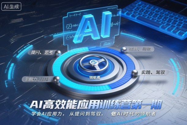 AI高效能应用训练营第一期，学会AI应用力，从提问到驾驭，做AI时代的领航者(更新)-百盟网