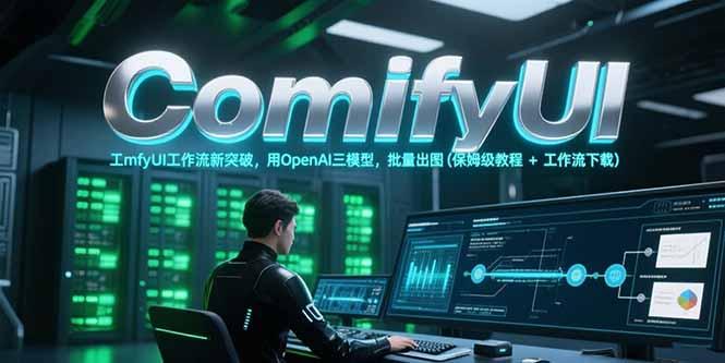 ComfyUI工作流新突破，用OpenAI三模型，批量出图(保姆级教程+工作流下载-百盟网