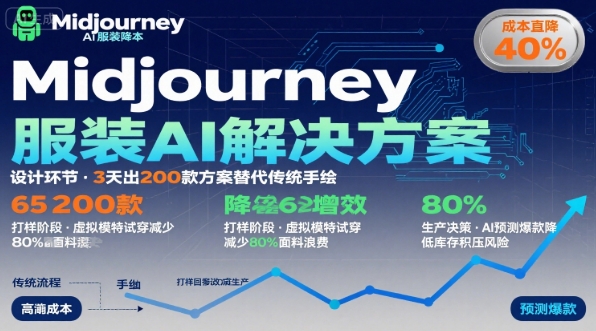 AI在服装领域的运用，使用midjourney做服装辅助企业降低成本-百盟网