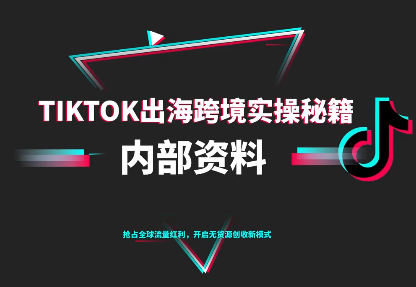 TikTok跨境电商0-1搭建运营(更新10月)-百盟网