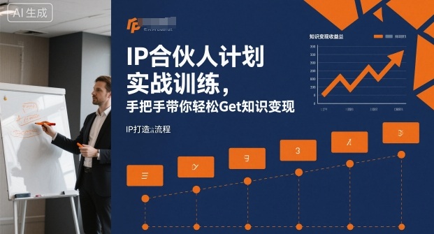 IP合伙人计划实战训练，手把手带你轻松Get知识变现-百盟网