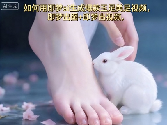 如何用即梦ai生成爆款玉足美足视频，即梦出图+即梦出视频，快速涨粉-百盟网