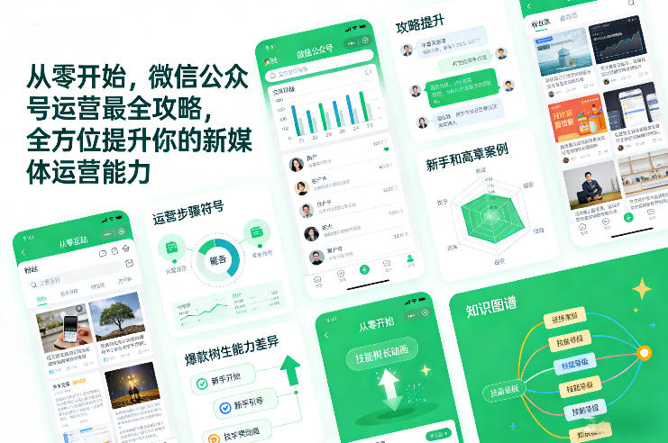 从零开始，微信公众号运营最全攻略，全方位提升你的新媒体运营能力-百盟网