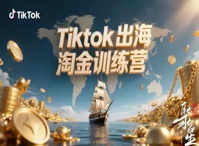 Tiktok出海淘金训练营，跨境电商TK实战变现-百盟网