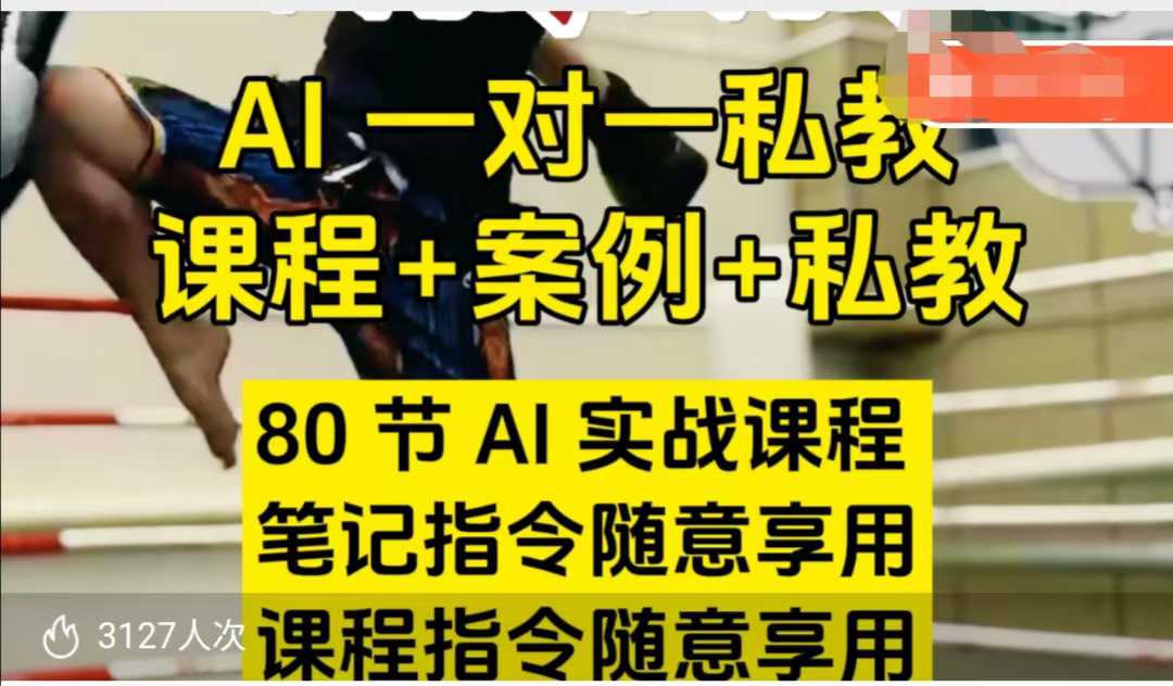 AI指令实战课，课程+案例，80节AI实战课程，笔记指令随意享用，课程指令随意享用(更新7月)-励知台