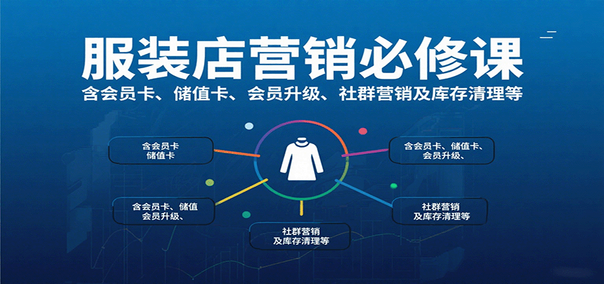 服装店营销必修课：含会员卡、储值卡、会员升级、社群营销及库存清理等-百盟网