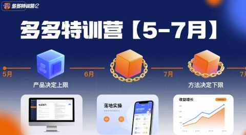 多多特训营【5-7月】产品决定上限，方法决定下限，各种玩法技巧落地实操-百盟网